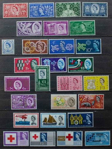 Pre decimal early qeii mint - gb,