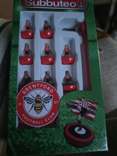 Subbuteo brentford team - subbuteo,