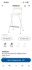 IKEA Franklin White Foldable