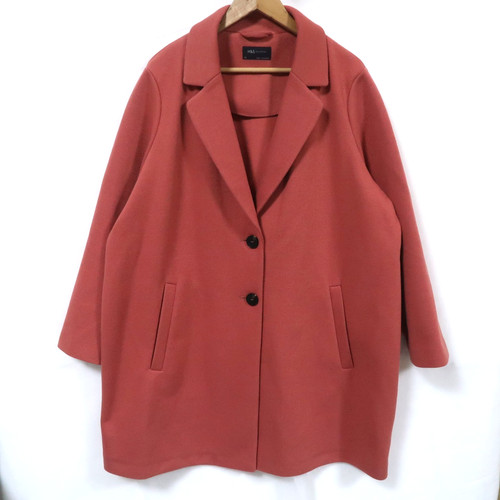 Women overcoat size 24 - m&s, women's
