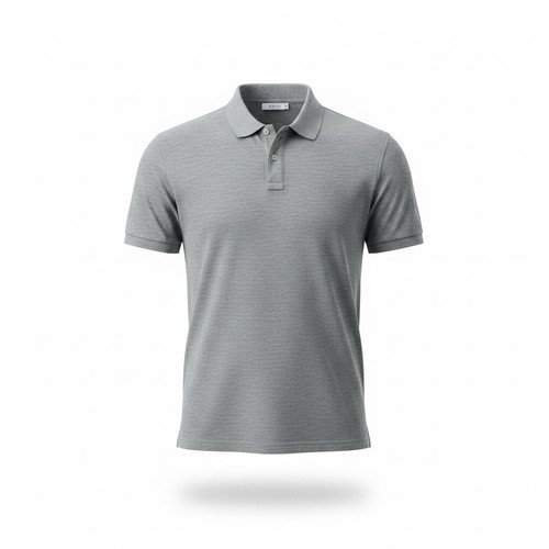 Zara men grey polo shirt - men’s,
