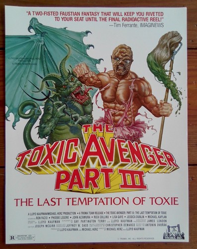 The toxic avenger part - part, iii