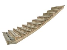 Decking step stringer kit