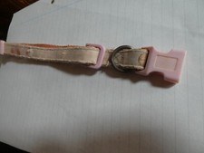 ADJUSTABLE DOG COLLARS PINK