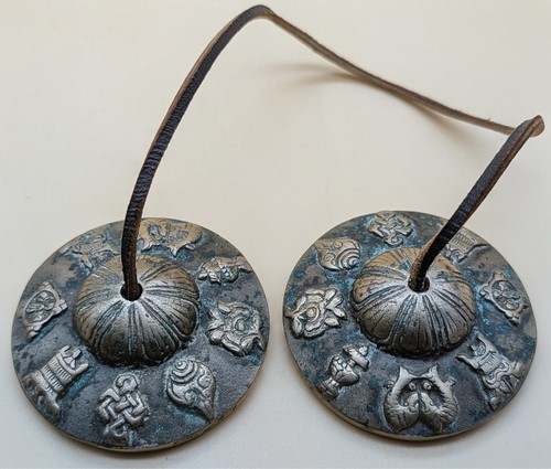 Tibetan tingsha cymbals - tingsha,