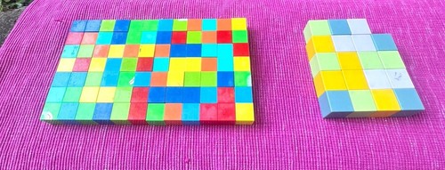 Two sets magnetic building - magnetic,