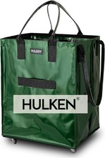 Reusable Grocery Bag AUCTION Wheels Shopping Trolley Rolling Tote Large HULKEN