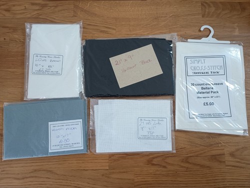 Cross stitch fabric - stitch, lot
