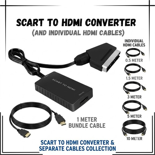 Scart hdmi converter - scart,
