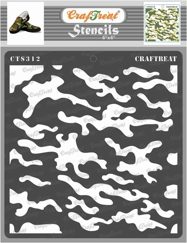 Craftreat reusable camouflage - craftreat,