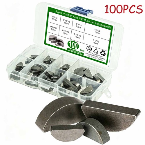 100pcs metric woodruff - 100pcs,