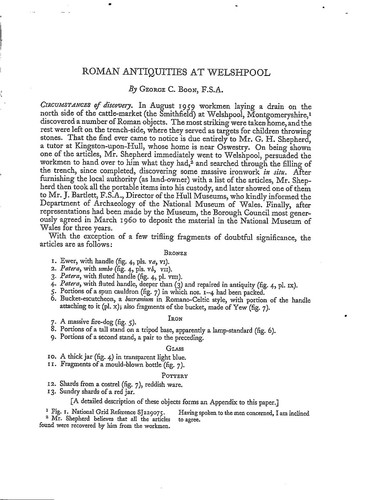 Roman antiquities - roman, at