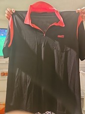 One80 Darts Shirt 3xl Black Short Sleeve
