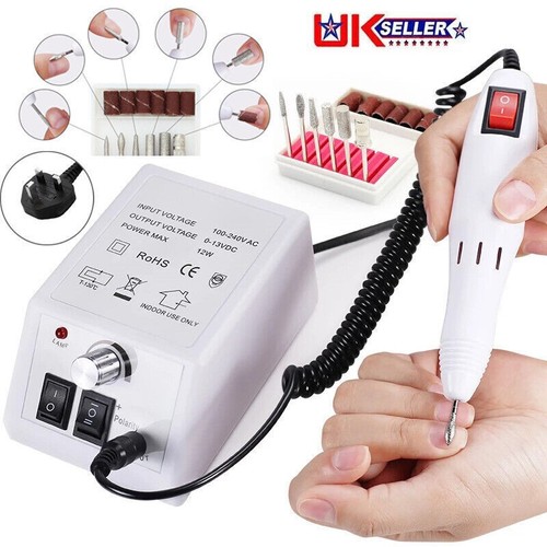 Electric nail art file drill - file,