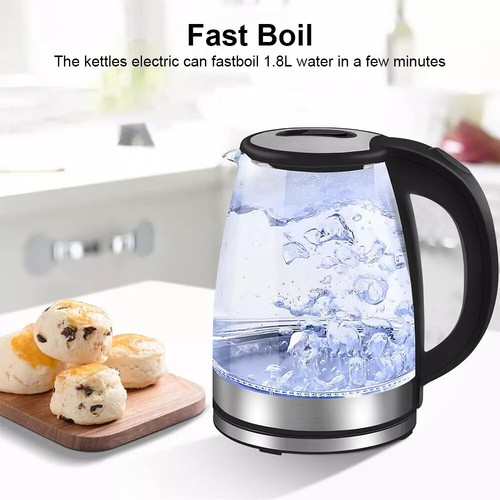 Electric kettle glass fast - 2l,