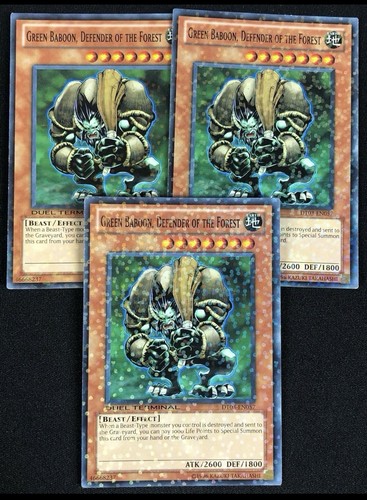 Yugioh green baboon defender - green,
