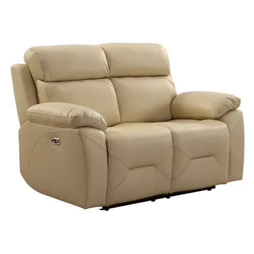 Leather recliner sofa set - recliner,