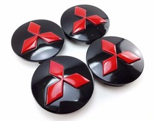 WHEEL CENTER HUB CAPS RED