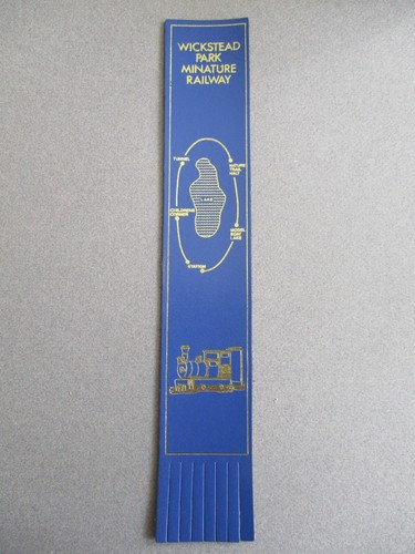 Leather bookmark wickstead - bookmark,