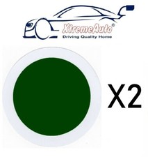 Xtremeauto® X2 Dark Green Car Parking Permit Road Tax Disc Holder Self Adhesive