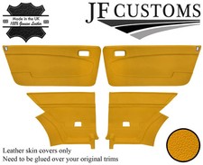 YELLOW ITALIAN LEATHER 4X DOOR
