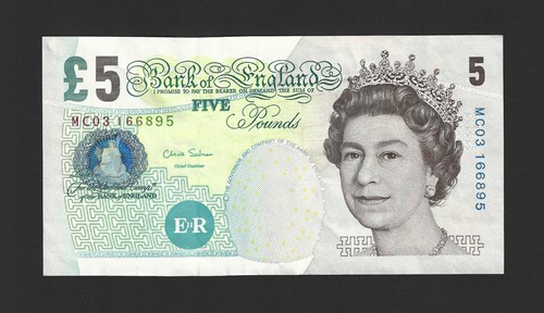 Bank england last - bank, £5
