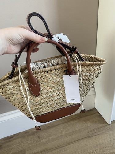 Mng wicker basket - wicker, handbag