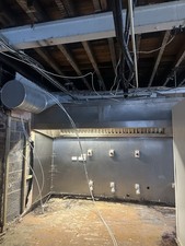 Commercial Kitchen Hood/Canopy + extraction kit and air purification unit 