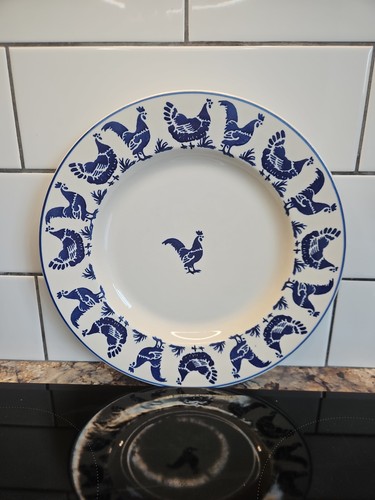 Emma bridgewater blue hens - blue,