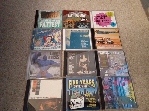 Job lot sampler cds - 12, punk