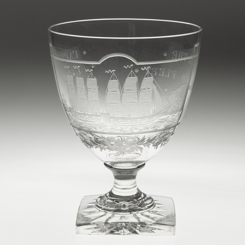 19th century rummer glass - 19th,