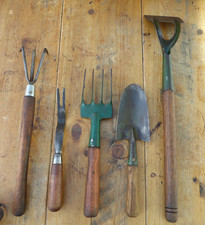 Vintage Hand Fork, Trowel