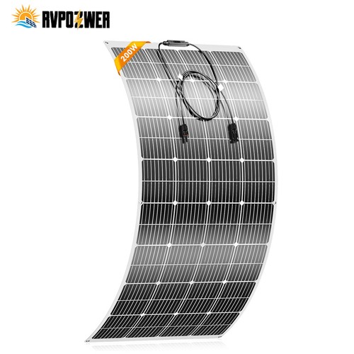 200w 12v flexible mono solar - 200w,