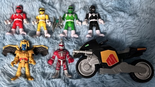 Imaginext power rangers action - imaginext,