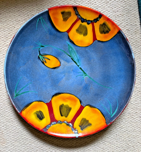 Poole pottery wild poppy - poole,
