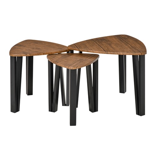 Homcom pcs nesting table - 3,