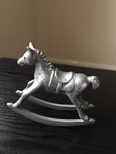 Vintage Metal Rocking Horse Figurine?