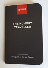 Gousto - The Hungry Traveller Booklet - 8 pages 