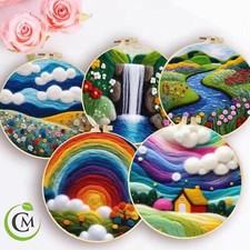 Wool Felting Painting Kit –