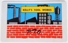 K.R. Comedy Cards - 1976 - No.1 - Kelly’s Tool Works - *Collectible* *V Rare*