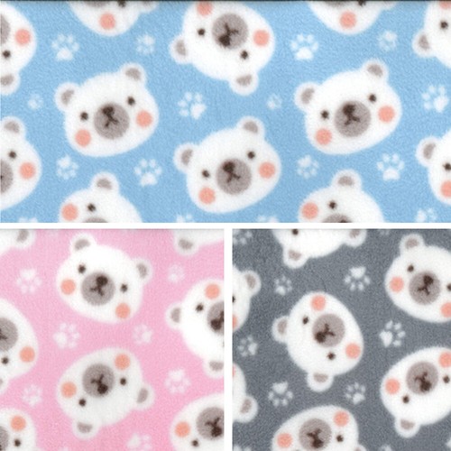 Polar fleece anti pil fabric - anti,