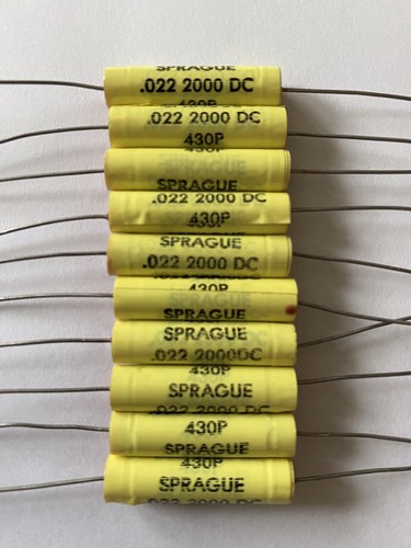 Sprague capacitor 022uf - capacitor, 0.022uf