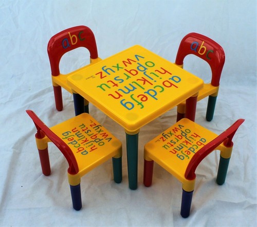 Abc table and chair set - table,
