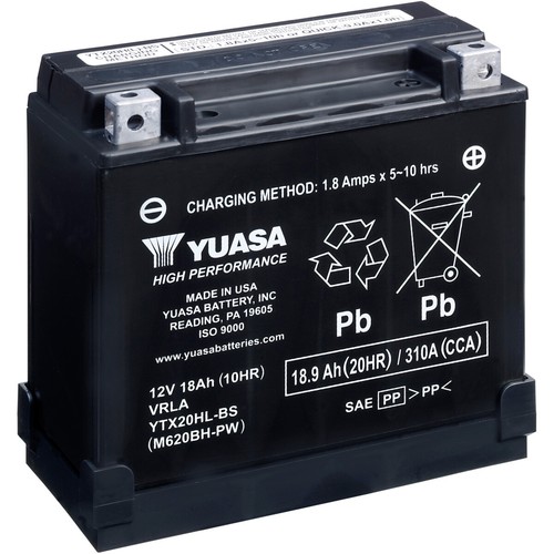 Battery yuasa ytx20hl - battery,