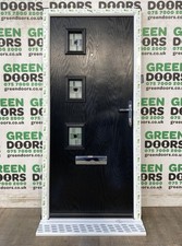 BLACK COMPOSITE FRONT DOOR