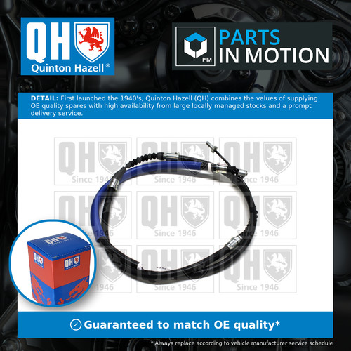 Handbrake cable fits vauxhall - handbrake,