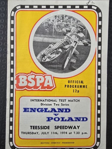 1974 england poland - 1974, speedway