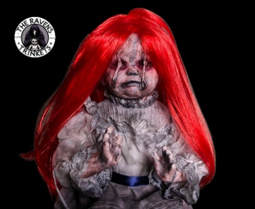 Creepy doll demon horror - horror,