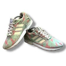 Adidas ZX Flux Torsion  floral Multi Colour Trainers Sneakers UK8
