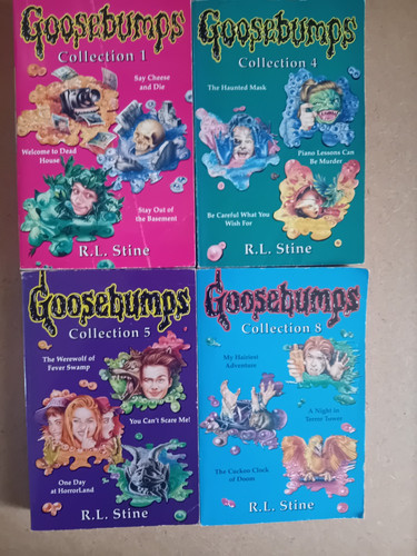 Goosebumps collection books - collection,,